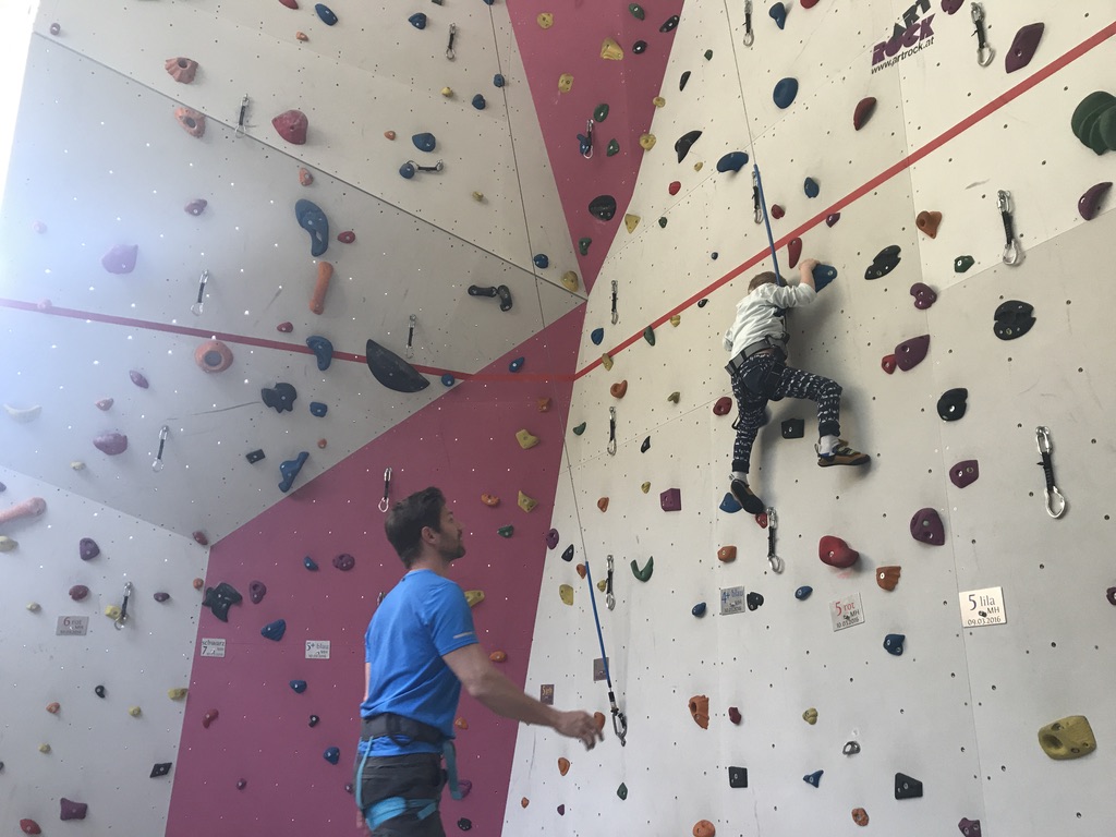 Die Kletter- und Boulderhalle