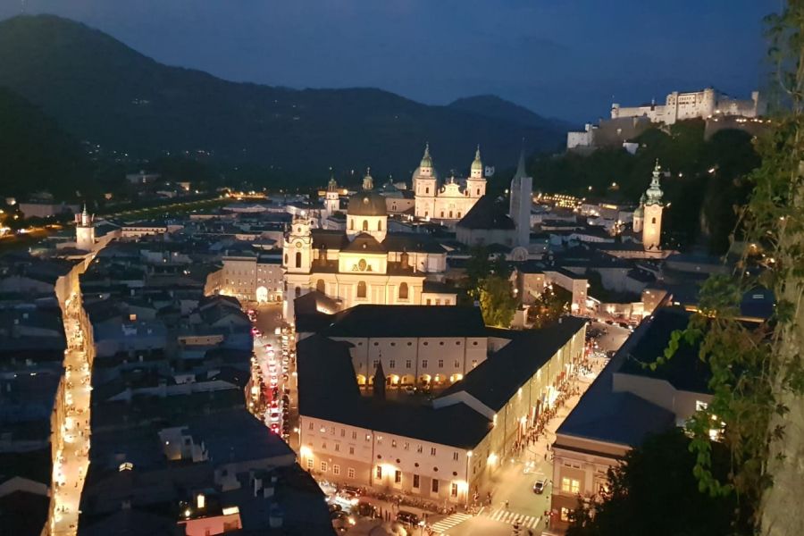Mondfinsternis über Salzburg (c)Aktivnews